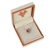 Texas Longhorn Sterling Silver UT  Bead (S80345)