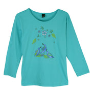 Sabaku Quail In Blue Best Tee (Turquoise) (444TURbest)