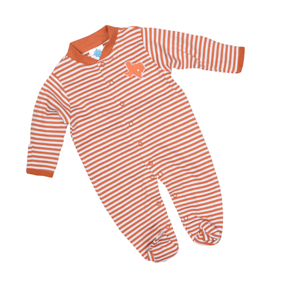 Texas Infant Footed Romper (FMOTX455)