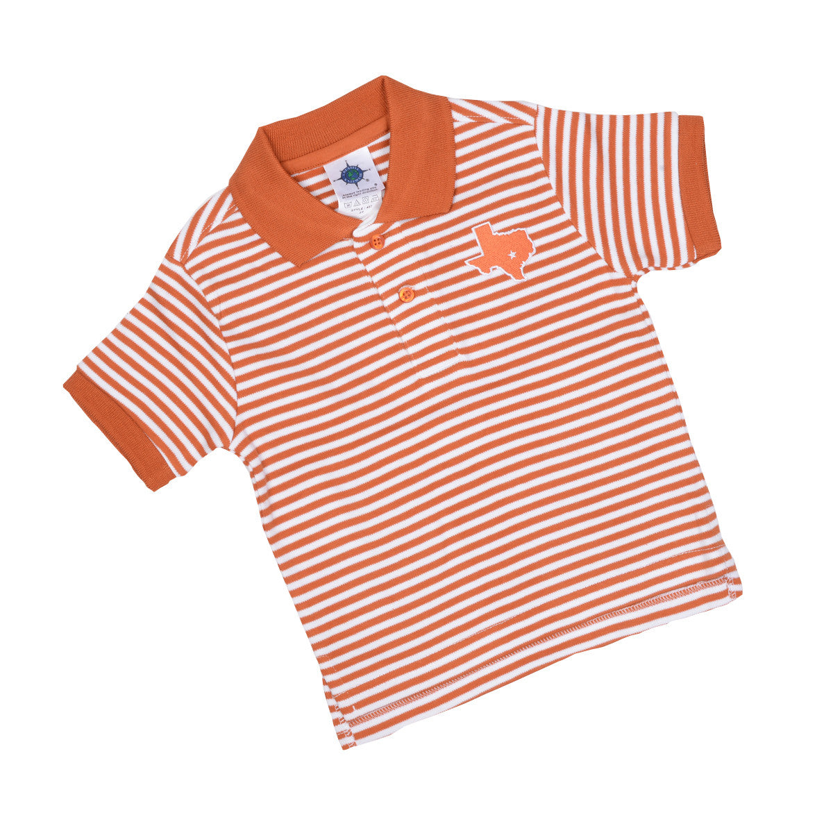 Texas Toddler Stripe Polo (FMOTX457)
