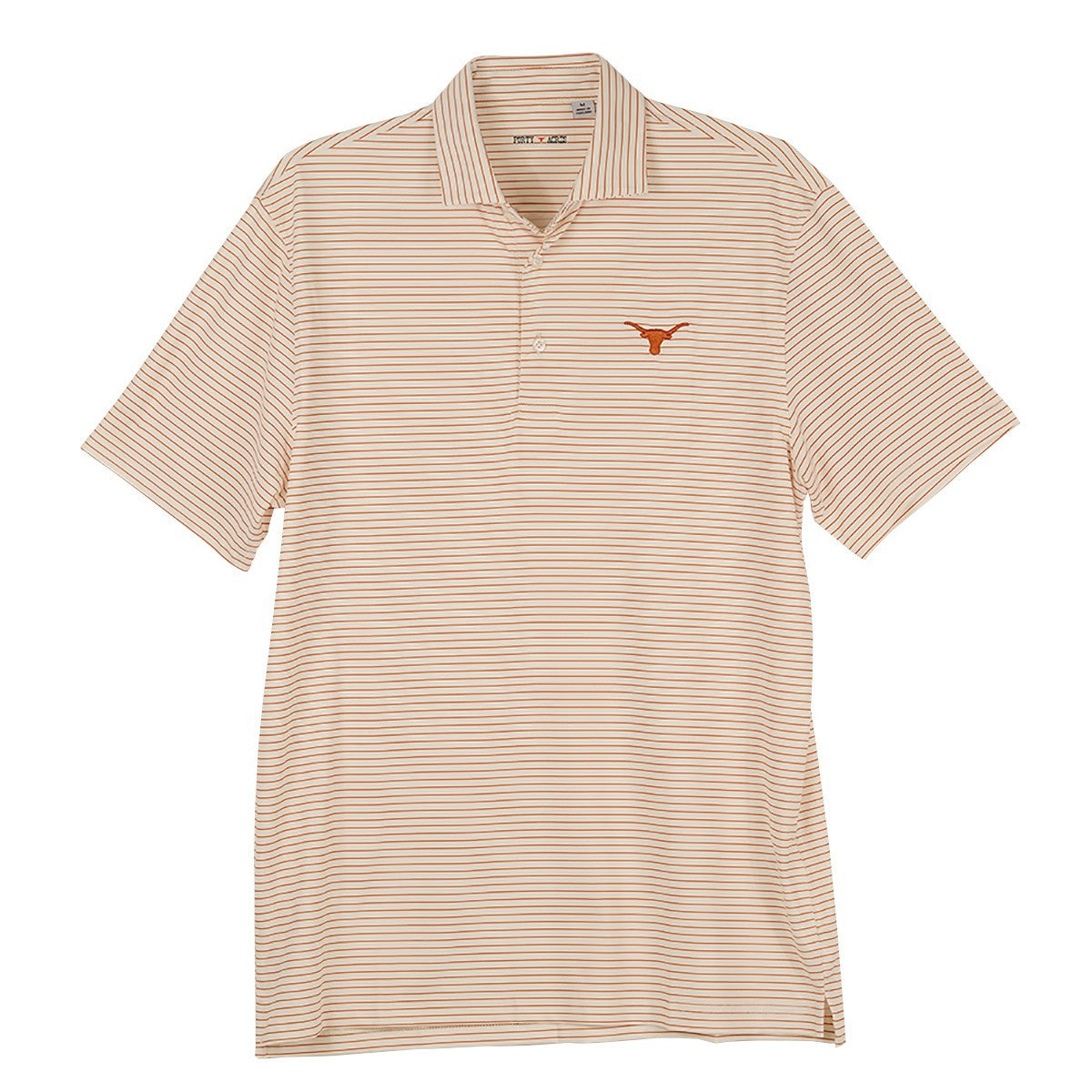 Texas Longhorn 40 Acres Members Logo Stripe Polo (46811)