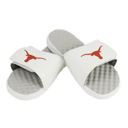 Texas Longhorn Mantra Unisex Adjustable  Slide Sandal (475433)(White)