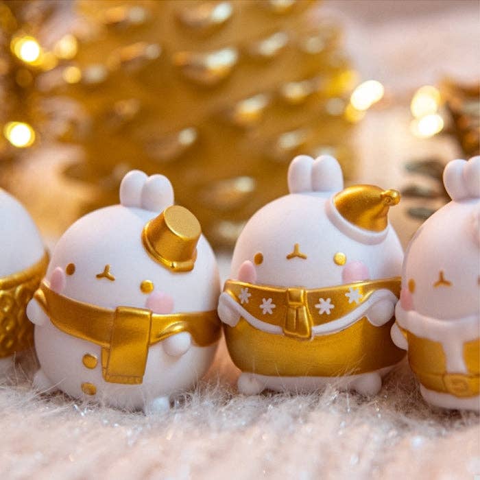 Molang Gold Holiday Lullaby Blind Box Special Edition