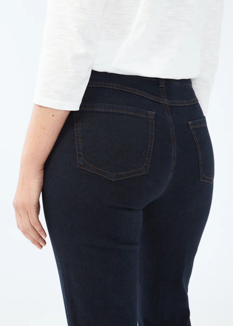 FDJ French Dressing Petite Olivia Straight Leg Jeans (4967002)(Midnight)