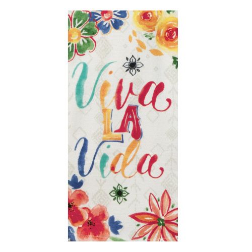 Kay Dee Viva La Vida Mi Casa Terry Dishtowel  (R7936)
