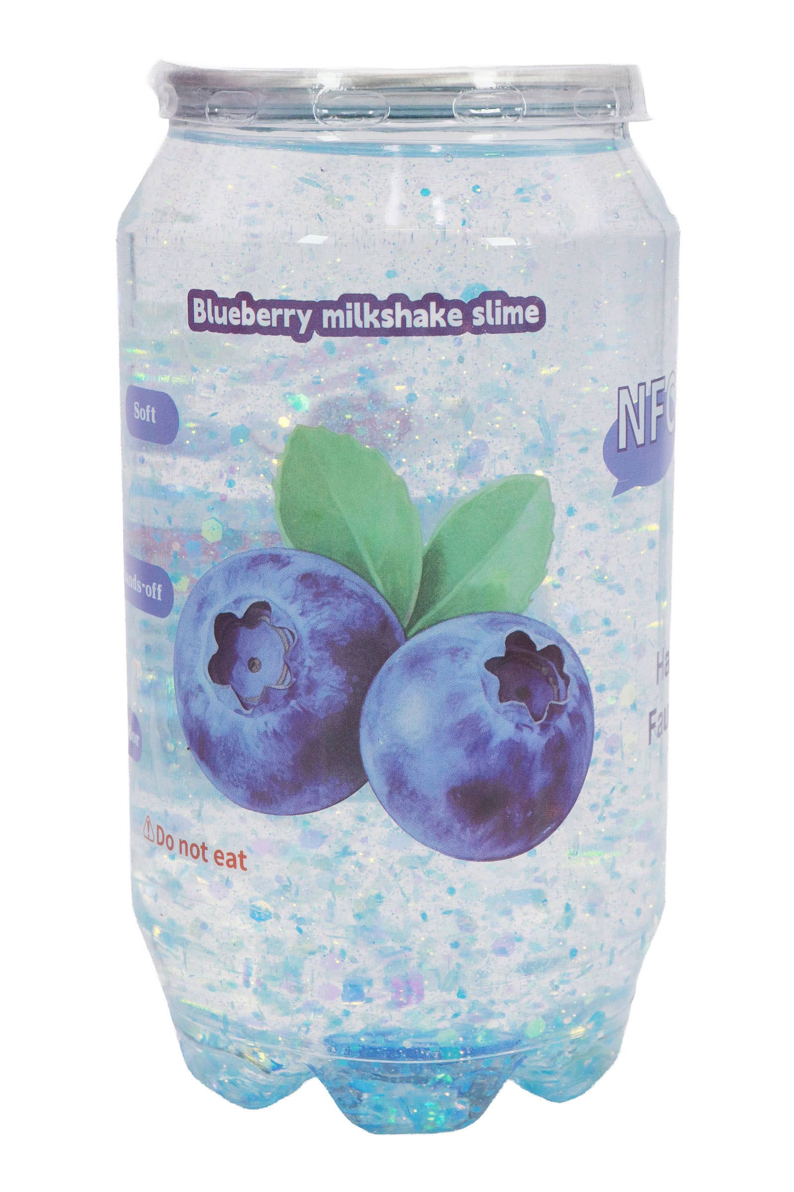 Jumbo Berry Apple Soda Can Glitter Slime (Color Chosen At Random)