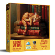 Library Nap Time 1000 Piece Jigsaw Puzzle (77103)