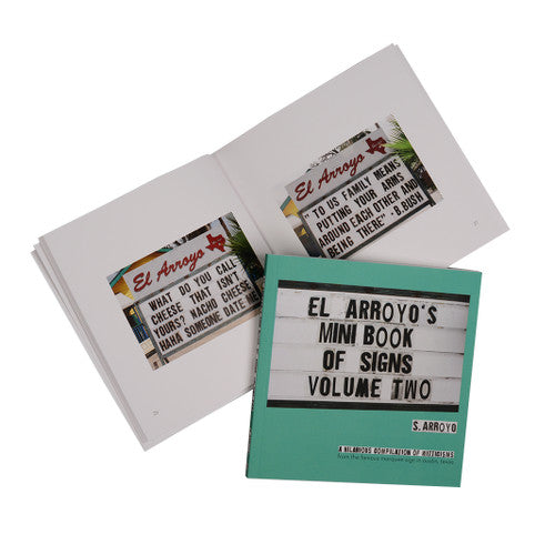 El Arroyo Mini Book of Signs Vol. 2 (MINIBOOKOFSIGNS-2)