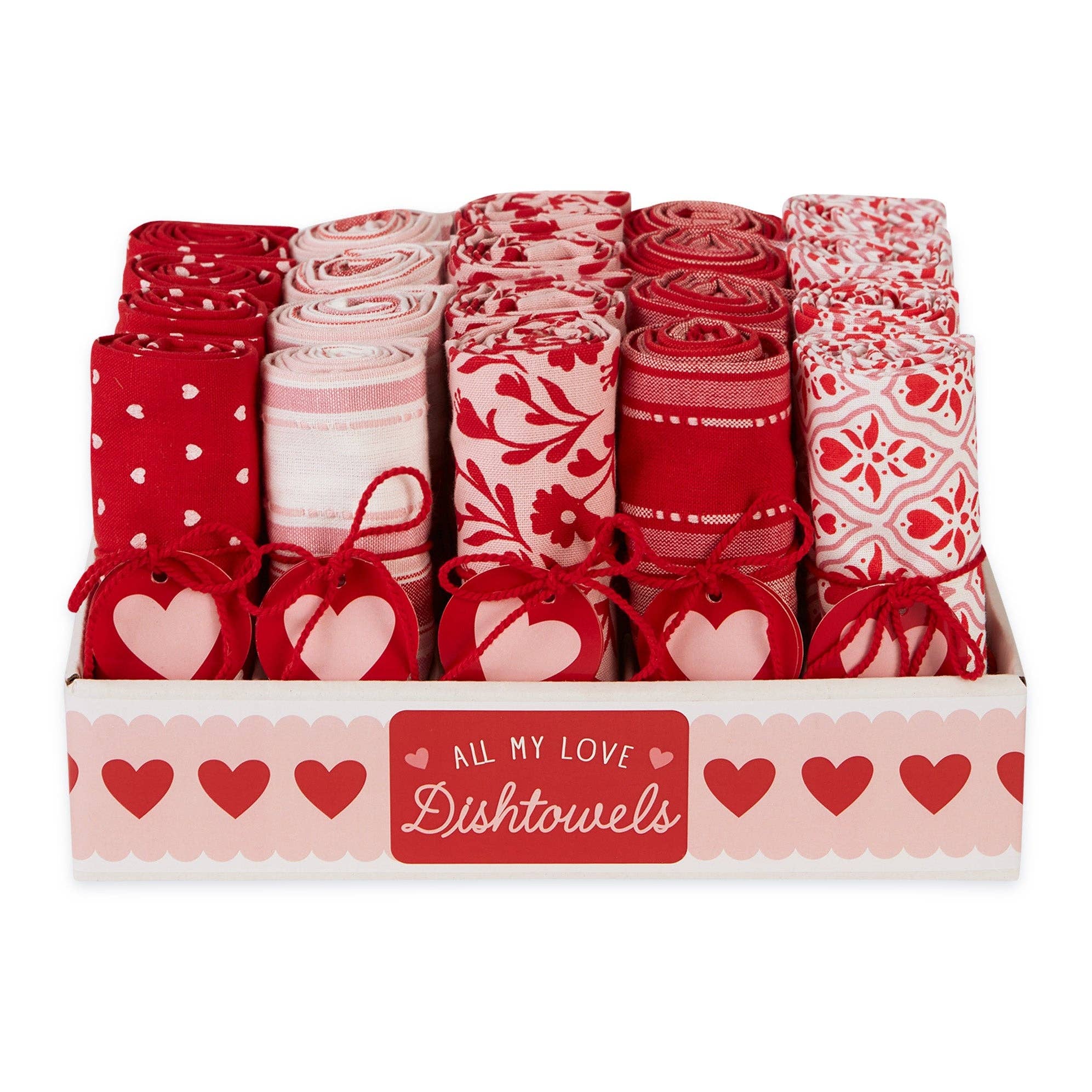 Valentine's Day All My Love Assorted Dishtowel