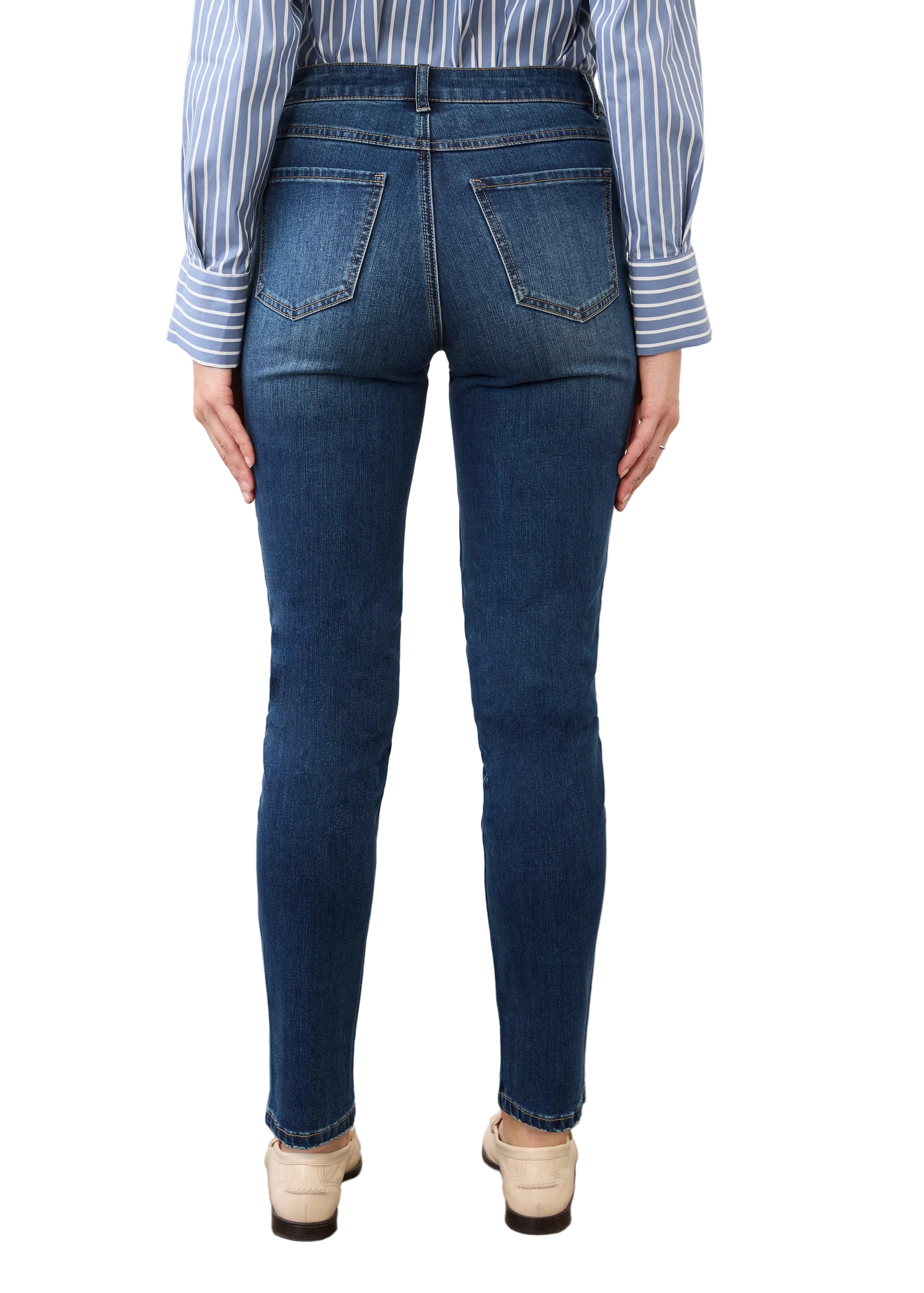 FDJ French Dressing Olivia Slim Ankle Jean (5320779)(Dark Wash)