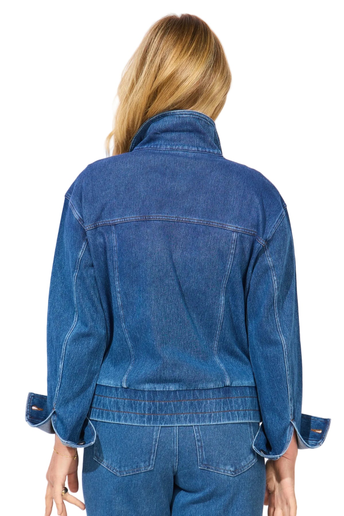 Escape by Habitat Knit Denim Boundless Jacket (54048) (Midnight Wash)
