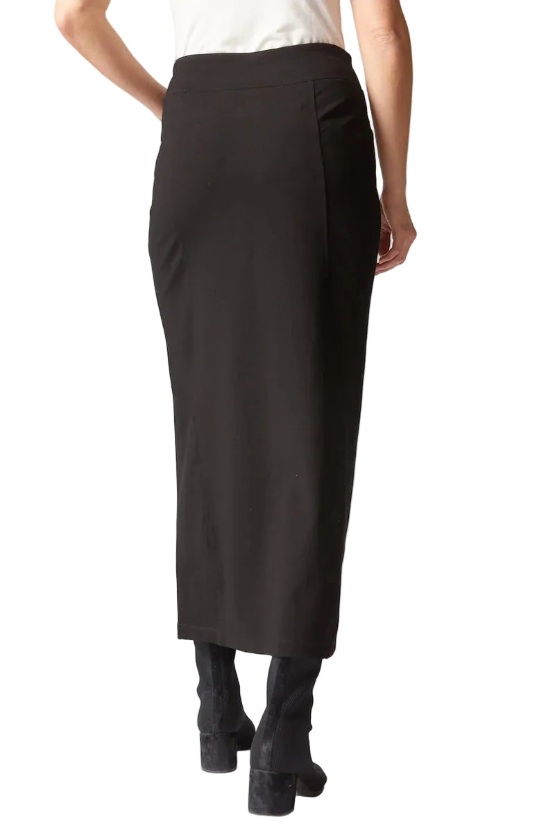 Habitat Core Travel Knit Solid Straight Skirt (55951) (Black)