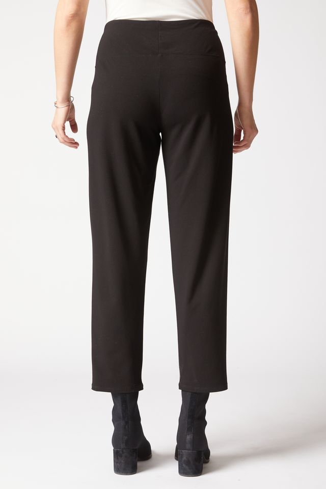 Habitat Core Travel Solid Black Straight Pant