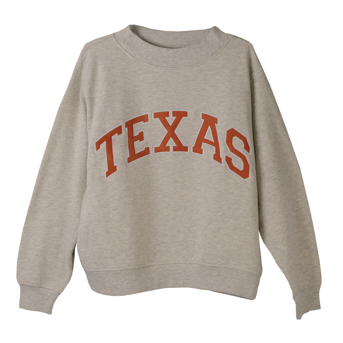 Texas Longhorn Ladies Chica-D Hampton Sweatshirt (561-56)(Ash Grey)