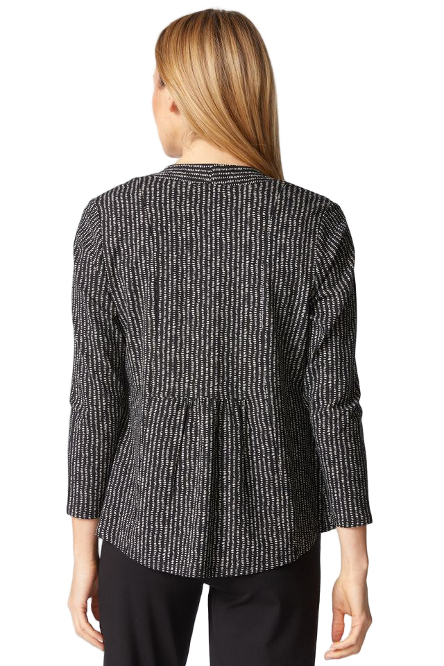 Habitat Core Travel Dots Shirred Back Open Jacket(56230) (DOVE)