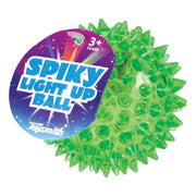TOYSMITH Spiky Light Up Ball (456437) (Color Chosen at Random )
