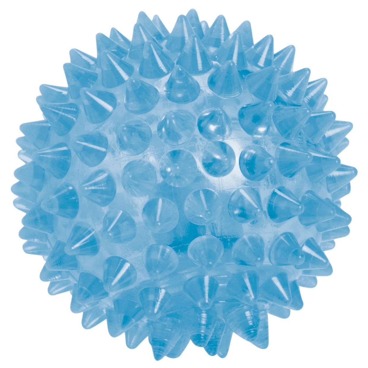 TOYSMITH Spiky Light Up Ball (456437) (Color Chosen at Random)