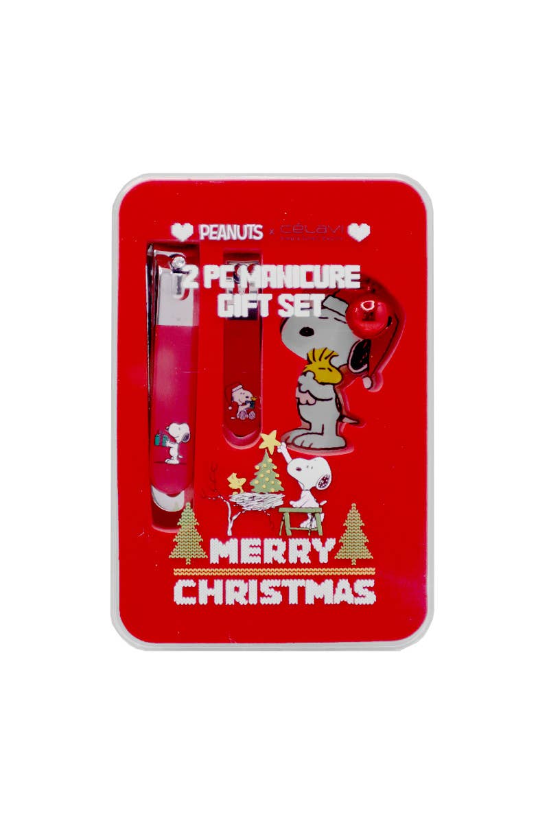 Celavi x Peanuts Merry Christmas Manicure Gift Set