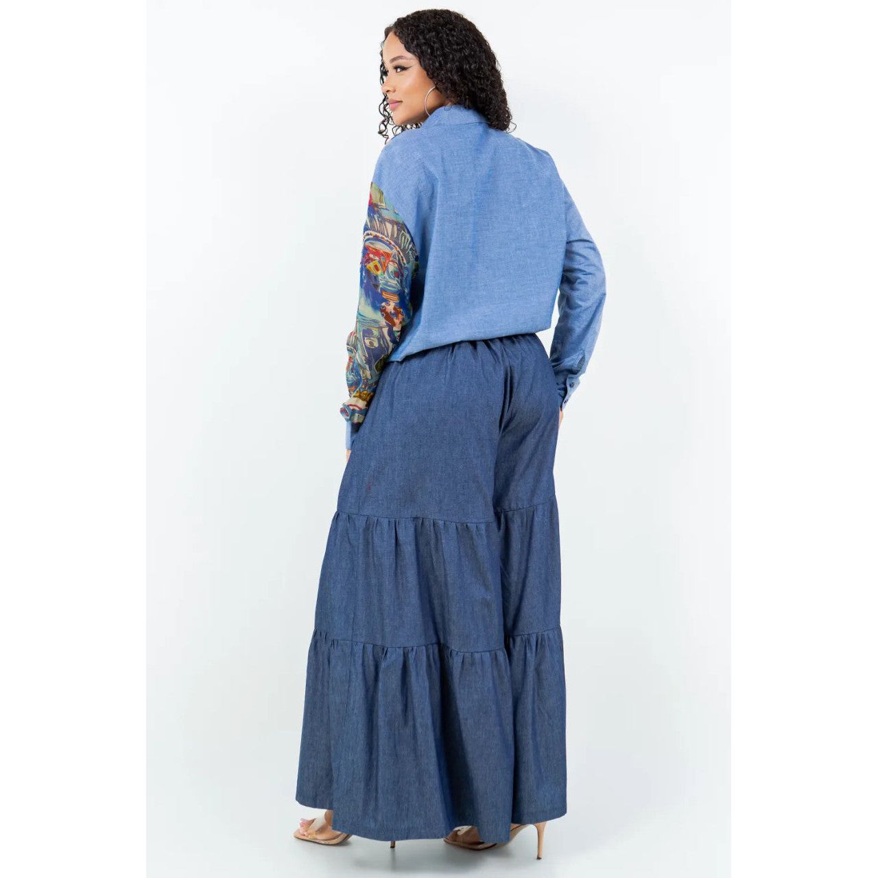 Sterling Styles Ava Denim Big Shirt