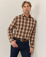 Pendleton Men's Fremont Flannel Shirt (Tan Multi ) (RA1323-79808)