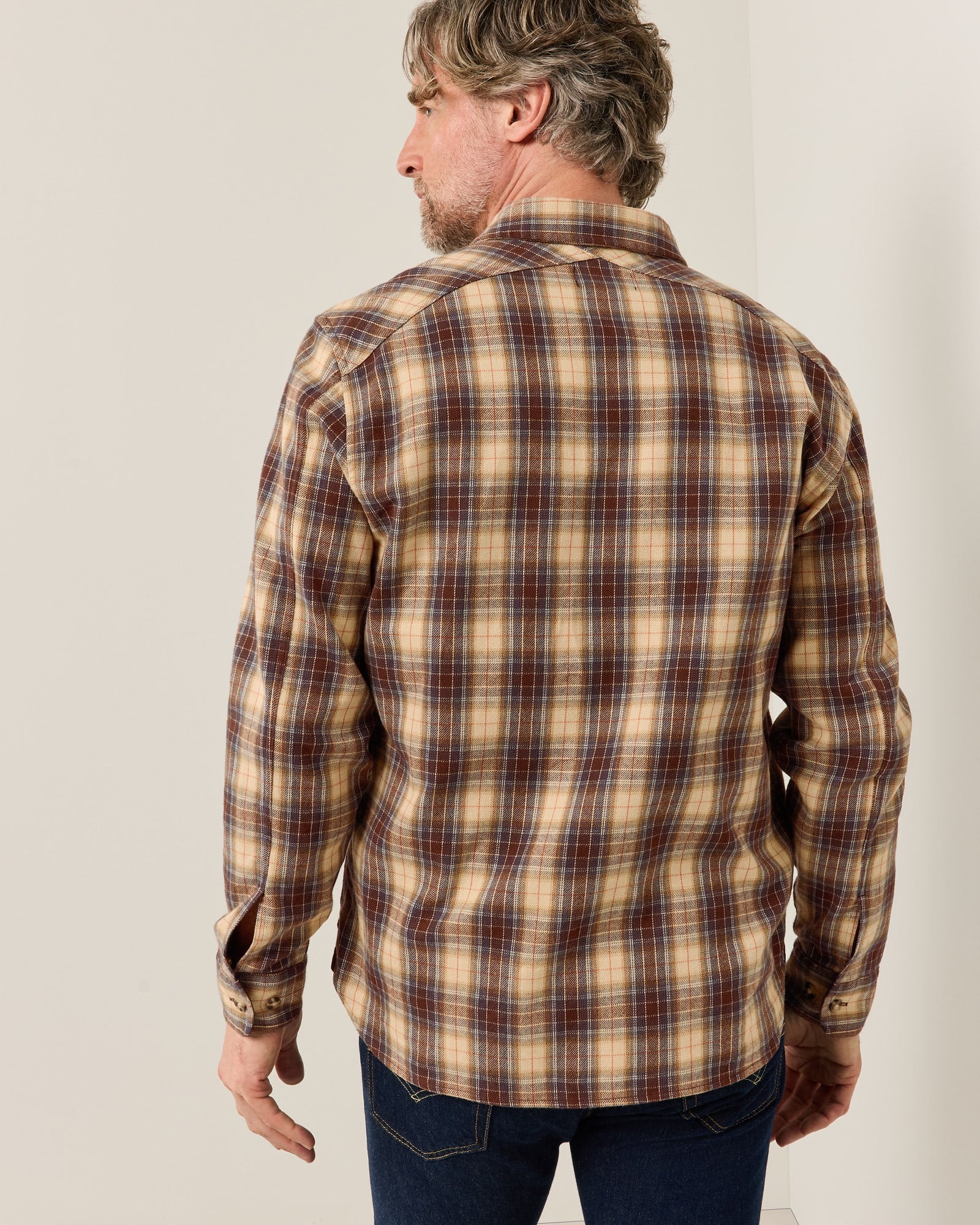 Pendleton Men's Fremont Flannel Shirt (Tan Multi ) (RA1323-79808)