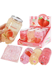 Jumbo Sparkling Fruit Soda Can Glitter Slime