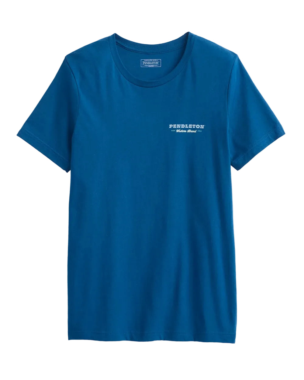 Pendleton Men's short sleeve Bison Sunset Graphic Tee (RG1550-74847)(Cool Blue)