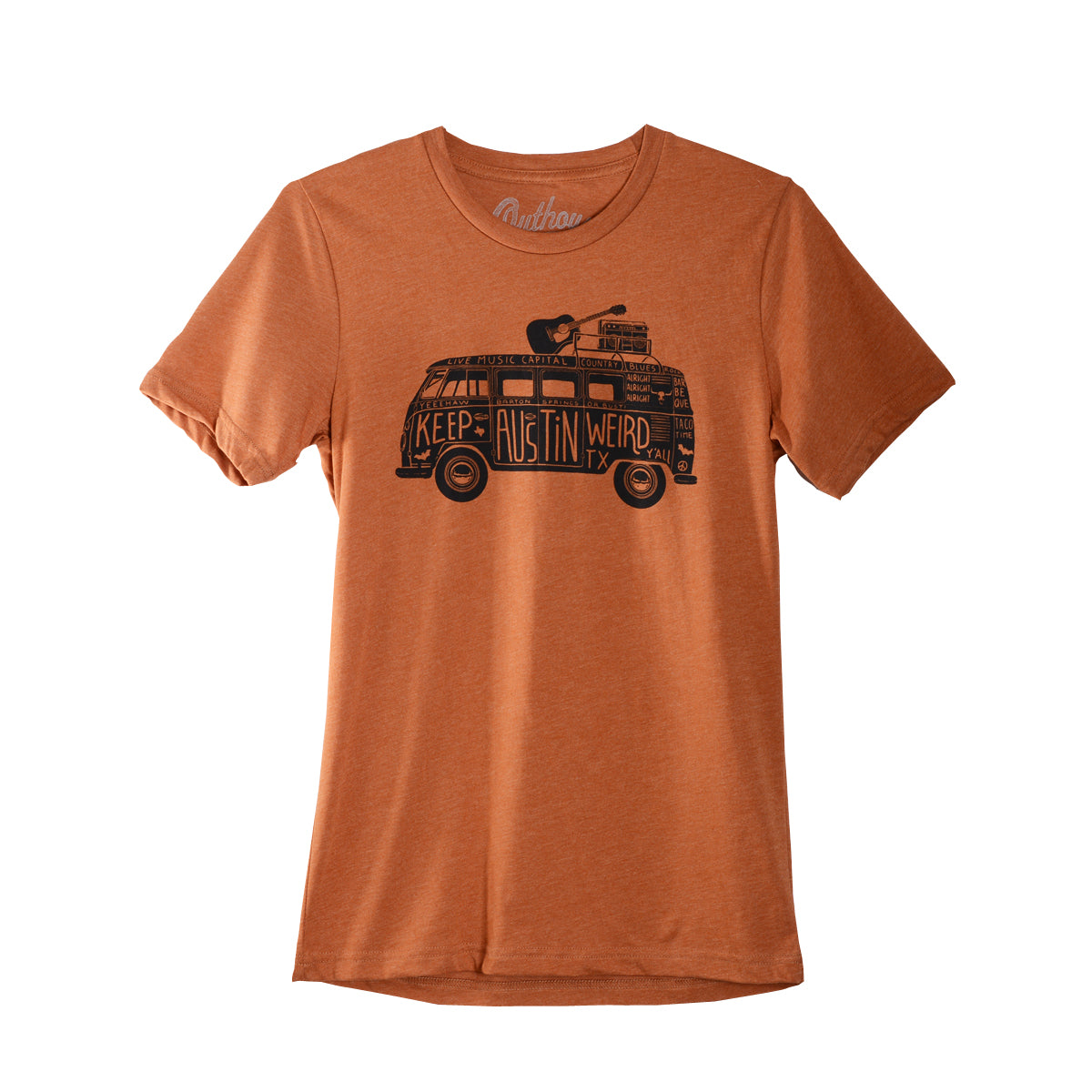 Outhouse Keep Austin Weird Hippie Van Tee (3 Colors)