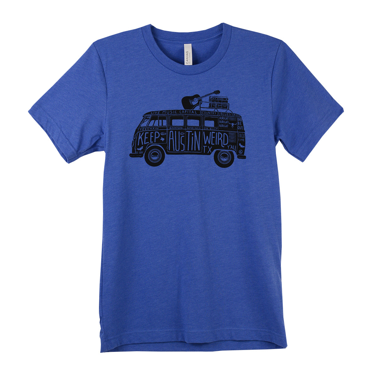 Outhouse Keep Austin Weird Hippie Van Tee (3 Colors)