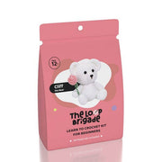 The LOOP Brigade: DIY Mini Crochet Plush Toy Complete Kit For Beginners - Cliff the Bear