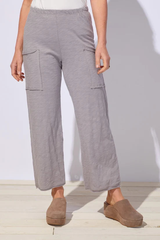 Escape by Habitat Peruvian Cotton Solid Cargo Pocket Magic Flood Pant (60026)( Colors)
