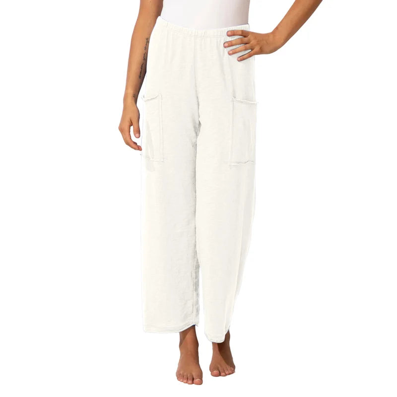 Escape by Habitat Peruvian Cotton Solid Cargo Pocket Magic Flood Pant (60026)(3  Colors)