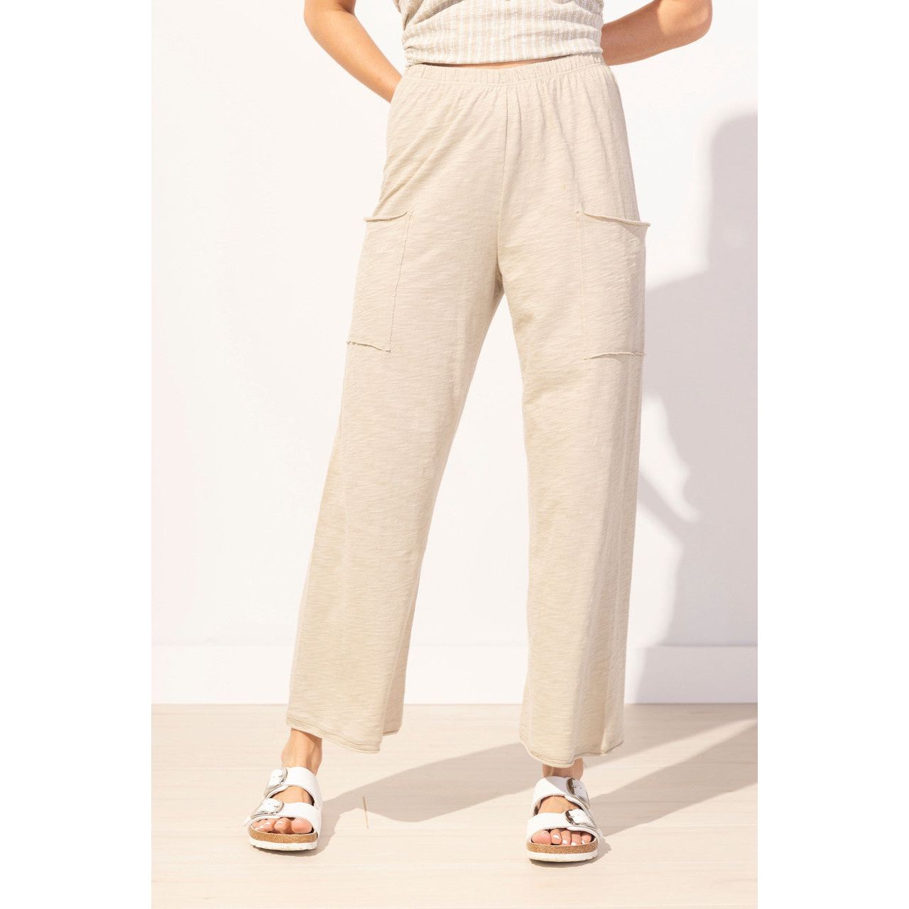 Escape Cotton Slub Pocket Flood Pant SP25(2 Colors)