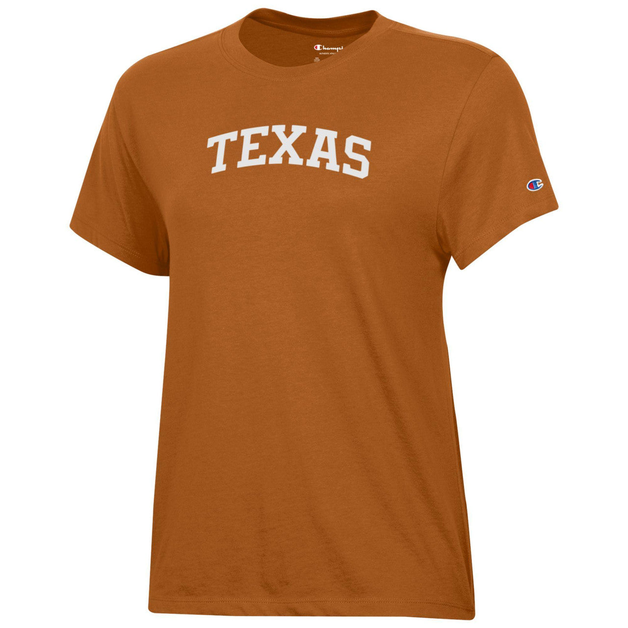 Texas Longhorn Ladies Arch TEXAS Crew Tee (C6039475-128)