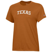Texas Longhorn Ladies Arch TEXAS Crew Tee (C6039475-128)