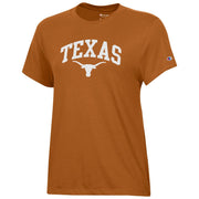Texas Longhorn Ladies Arch TEXAS & Logo Crew Tee (C60394755-467) BO