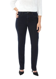 FDJ French Dressing Petite Suzanne Straight Leg Jeans (DRK WASH)