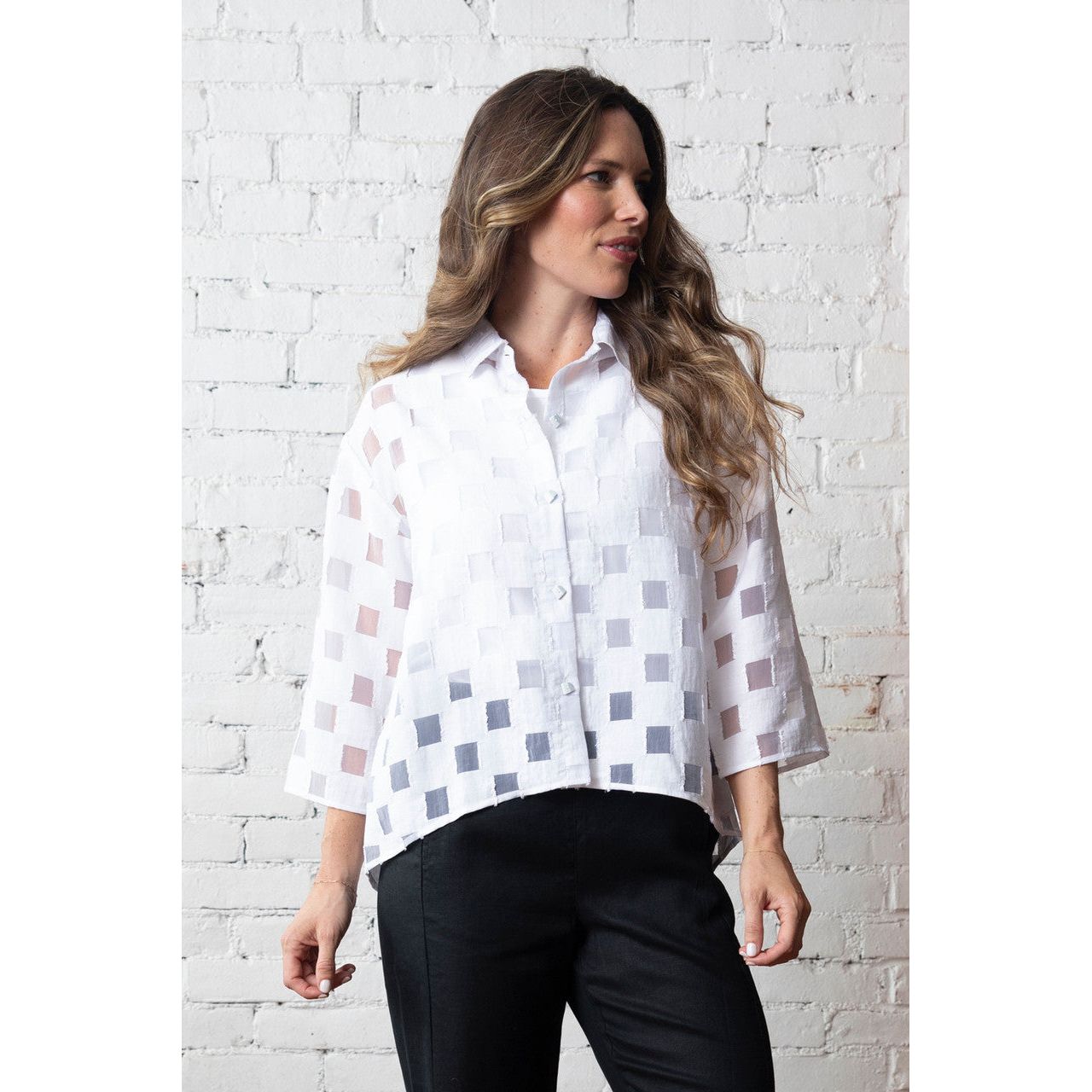Olivia by Habitat Outside the Box Tunic (WHT)