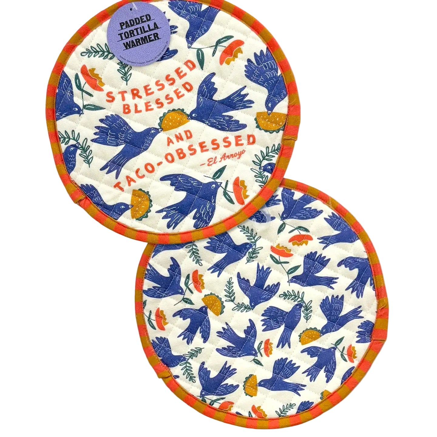 El Arroyo Marquee Padded Tortilla Warmer Taco Obsessed (PTW001)