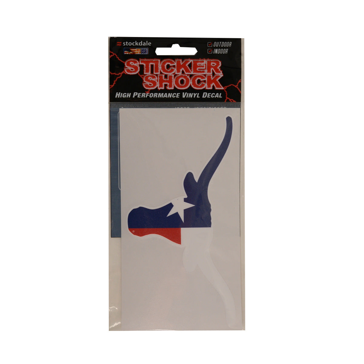 Texas Longhorn Longhorn Logo Shaped Texas  State Flag  Decal