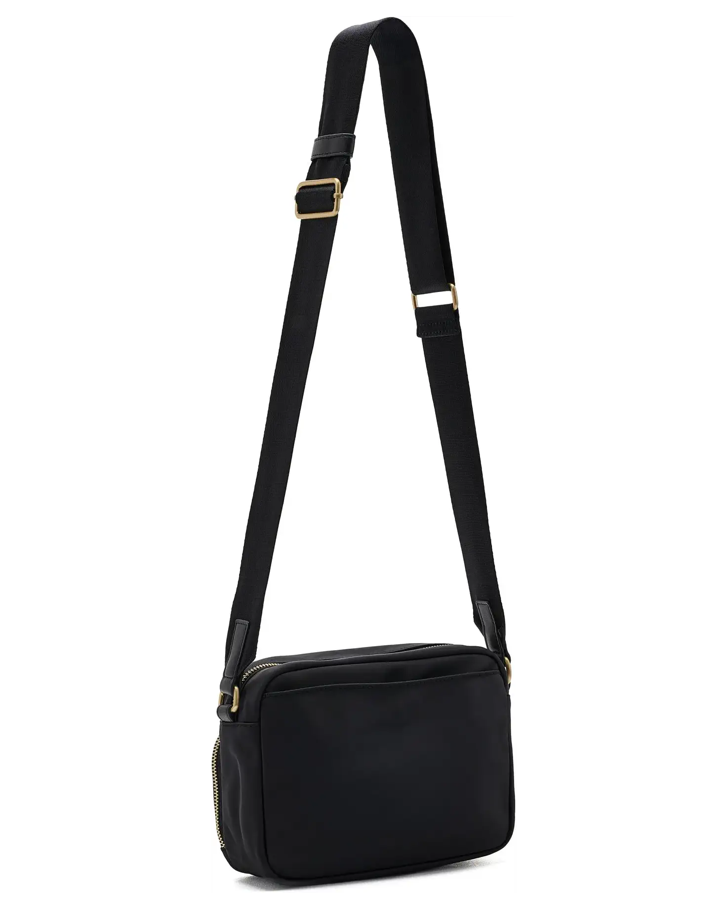 Baggallini Mott Crossbody (Black With Gold Hardware)(MTC213)