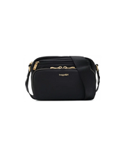Baggallini Mott Crossbody (Black With Gold Hardware)(MTC213)