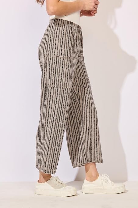 Escape by Habitat Peruvian Canyon Stripe Pocket Flood Pant (62226)(Fog)