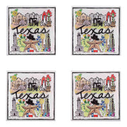 Glory Haus State of Texas Icon Acrylic Coaster Set/4Coaster Set (64183813)