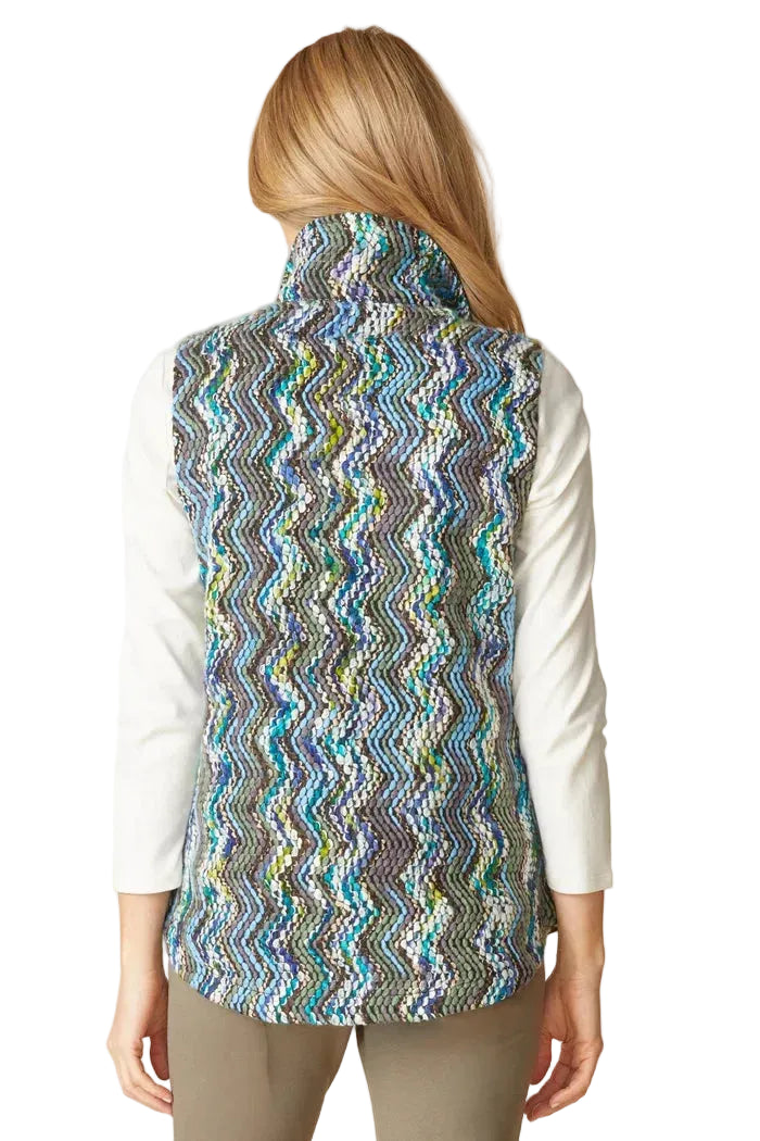 Habitat Tapestry Weave Lean Look Vest (65002) (Stream)