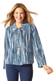 Habitat Tapestry Weave Waterfall Cargo Jacket