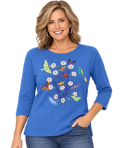 Sabaku Transformations SB 3/4 Sleeve (447HSB3/4s) (Heather Super Blue)