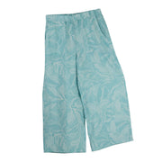 Escape Regatta Rayon Leaves Resort Flood Pant (Mint)(65642)