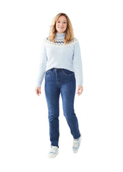 FDJ French Dressing Suzanne slim  Cigarette straight  leg Jeans (6684322)(Indigo)