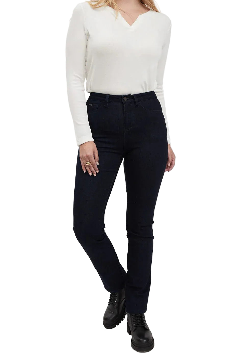 FDJ French Dressing Suzanne Straight Leg Jeans (6739902)(Rinse Wash )(Size 16)